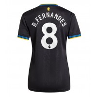 Fotbalové Dres Manchester United Bruno Fernandes #8 Dámské Alternativní 2025-26 Krátký Rukáv